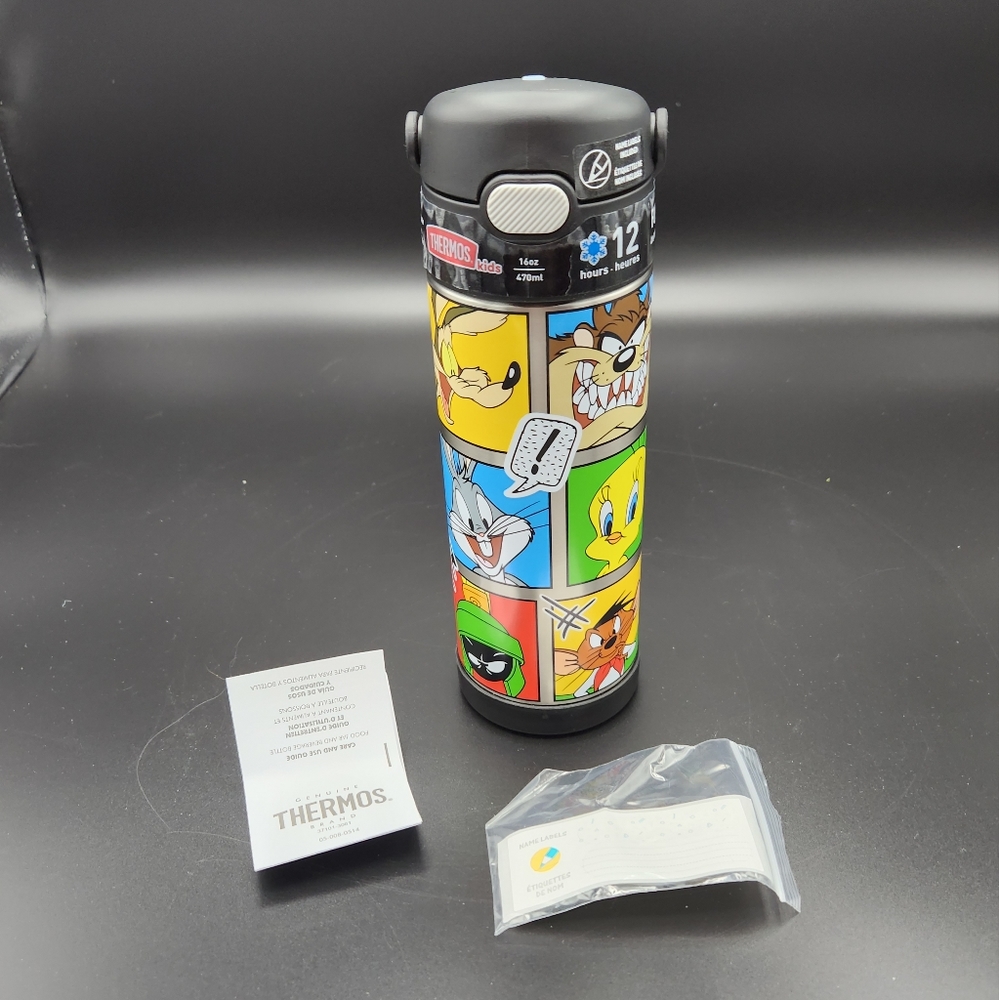 Looney Tunes 16oz Thermos, Brand New, Very Cute.